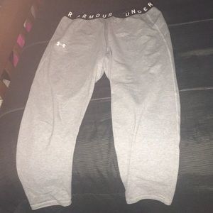 Under armor sweat pants